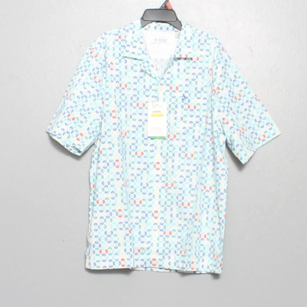 Penguin munsingwear NWT cotton viscose blend button up short sleeve